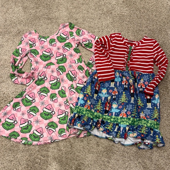 Grinch and Nutcracker Dresses - Picture 1 of 9